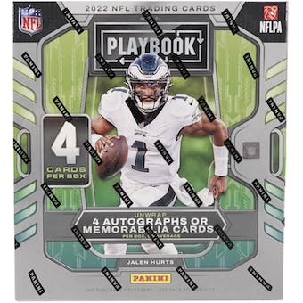 2022 Panini Playbook Football Hobby Box | Eastridge Sports Cards
