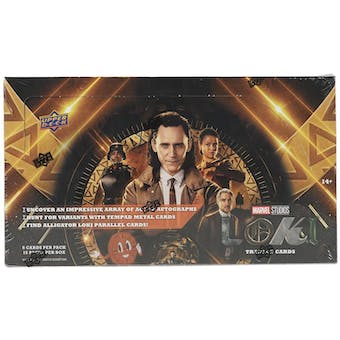 2023 Upper Deck Marvel Studios: Loki - Season One Hobby Box | Eastridge Sports Cards