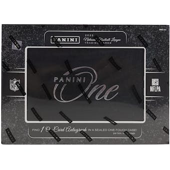 2022 Panini ONE Football Hobby Box | Eastridge Sports Cards