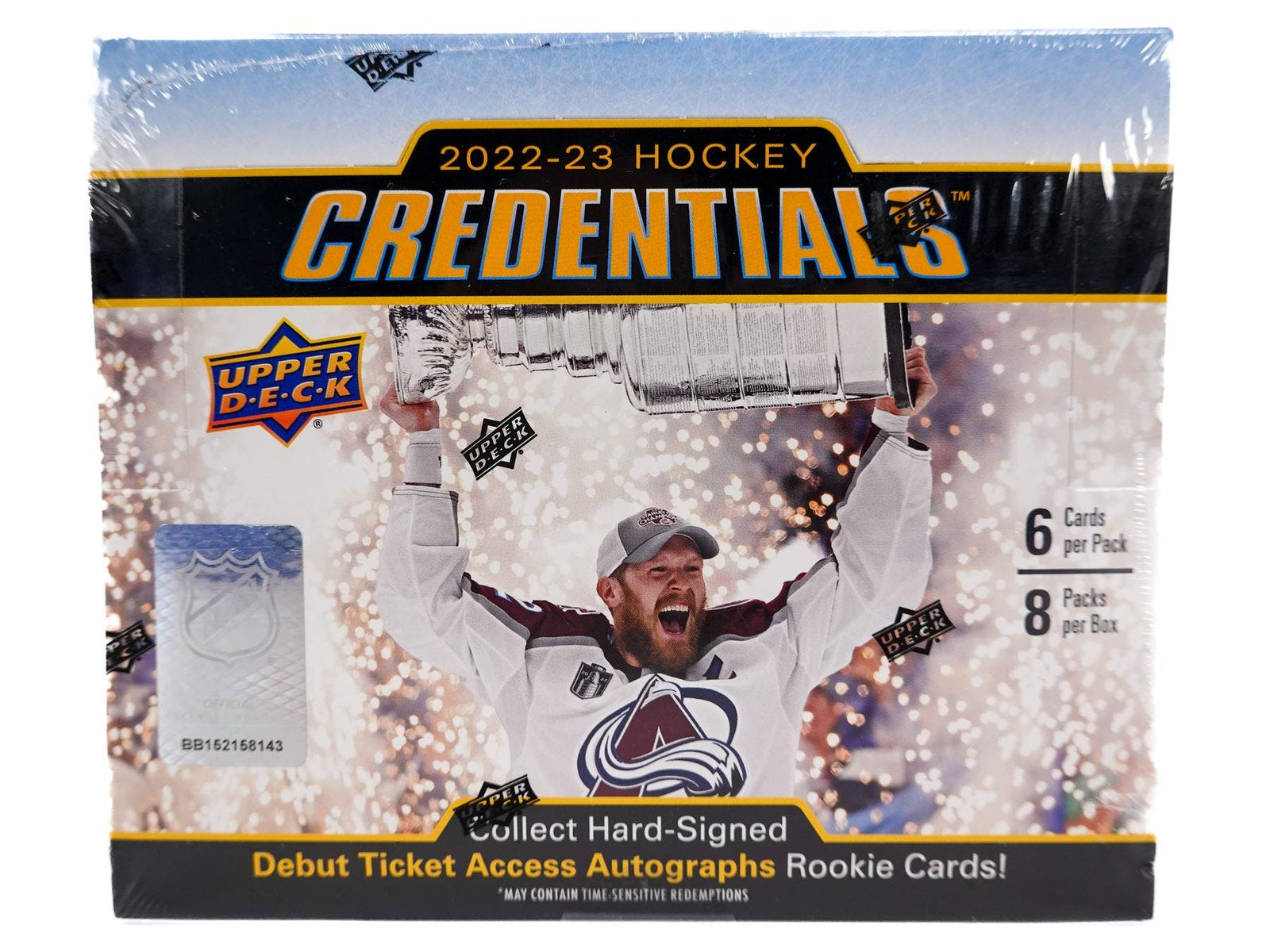 2022-23 Upper Deck Credentials Hockey Hobby Case