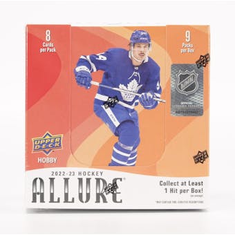 2022-23 Upper Deck Allure Hockey Hobby Box