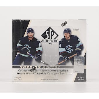 2022-23 Upper Deck SP Authentic Hockey Hobby Box | Eastridge Sports Cards