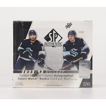 2022-23 Upper Deck SP Authentic Hockey Hobby Box