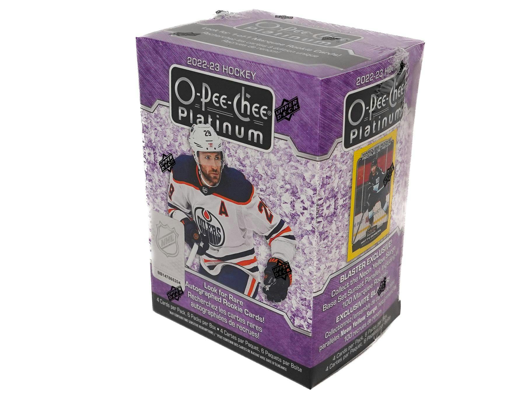 2022-23 Upper Deck O-Pee-Chee Platinum Hockey Blaster Box | Eastridge Sports Cards