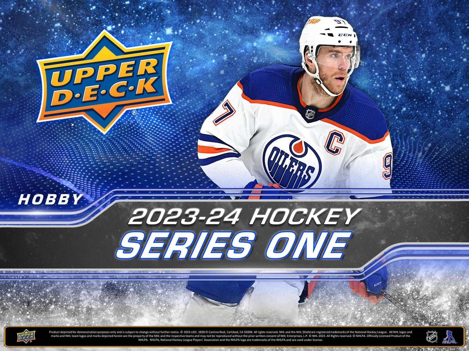 2023-24 Upper Deck Series 1 Hockey Hobby Case