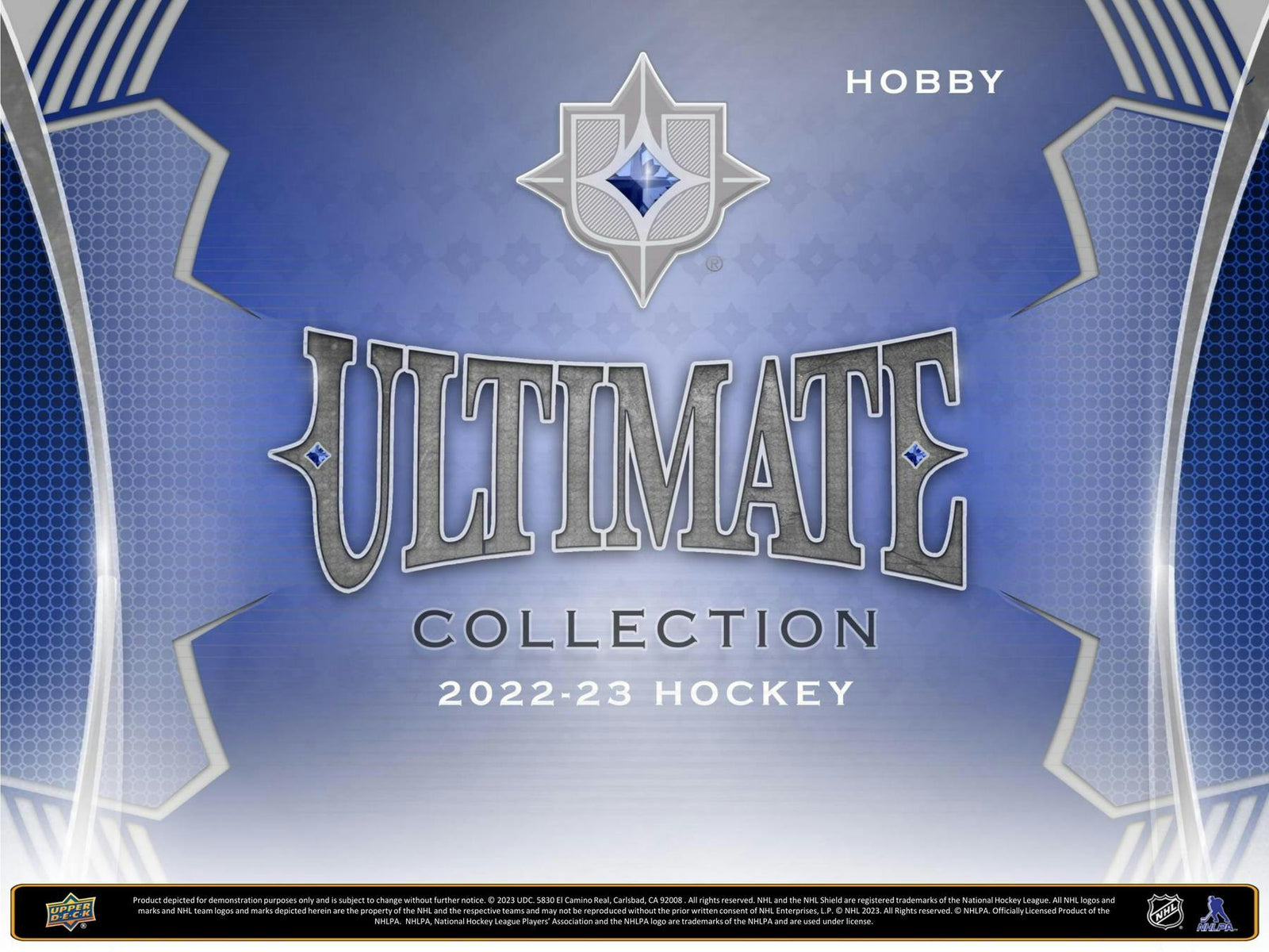 2022-23 Upper Deck Ultimate Hockey Inner Case (8 boxes)