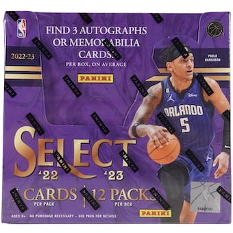 2022-23 Panini Select Basketball Hobby Box