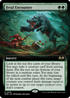 Feral Encounter (Extended Art) (WOE-356) - Wilds of Eldraine: (Extended Art) Foil