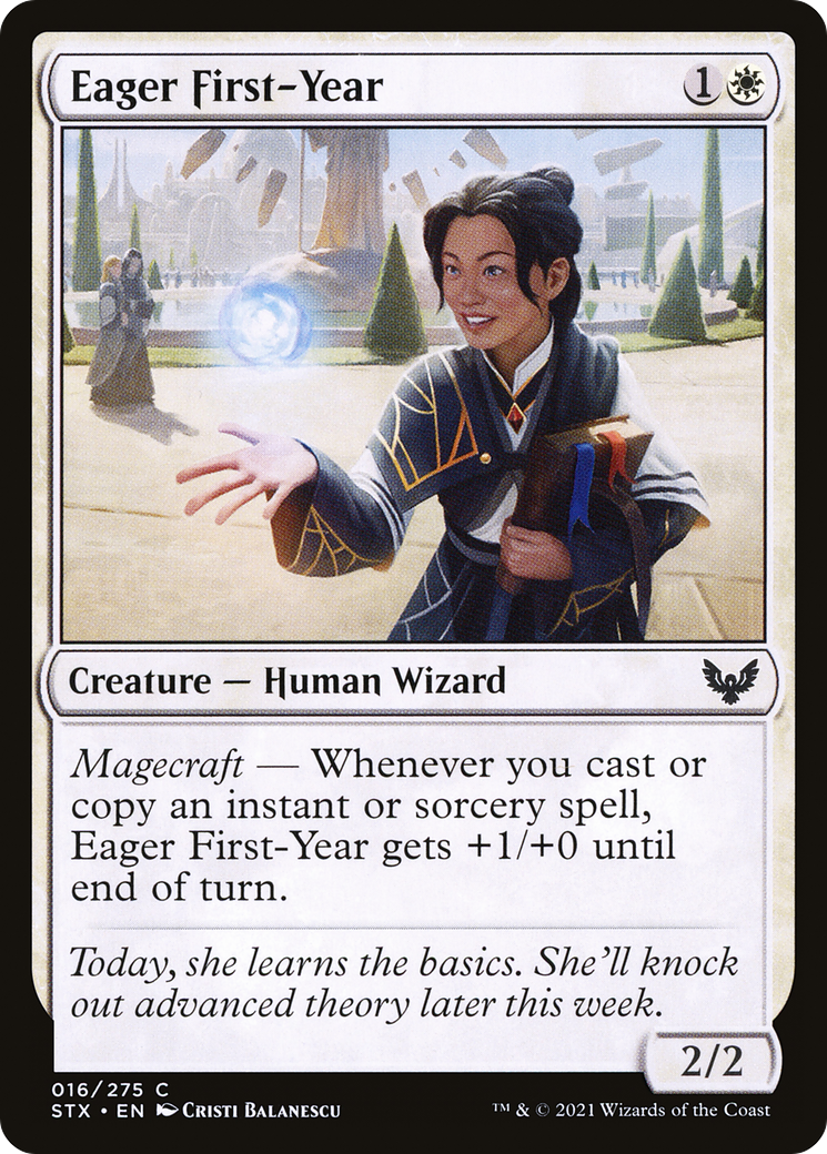 Eager First-Year (STX-016) - Strixhaven: School of Mages