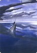 Seachrome Coast // Seachrome Coast (AZNR-031) - Zendikar Rising Art Series (Borderless) Foil