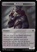 Manifest (TMKC-029) - Murders at Karlov Manor Commander Tokens Foil