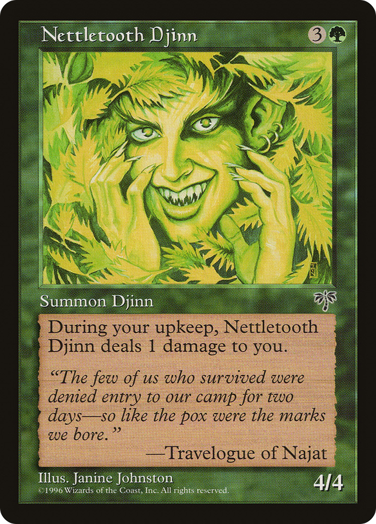 Nettletooth Djinn (MIR-) - Mirage