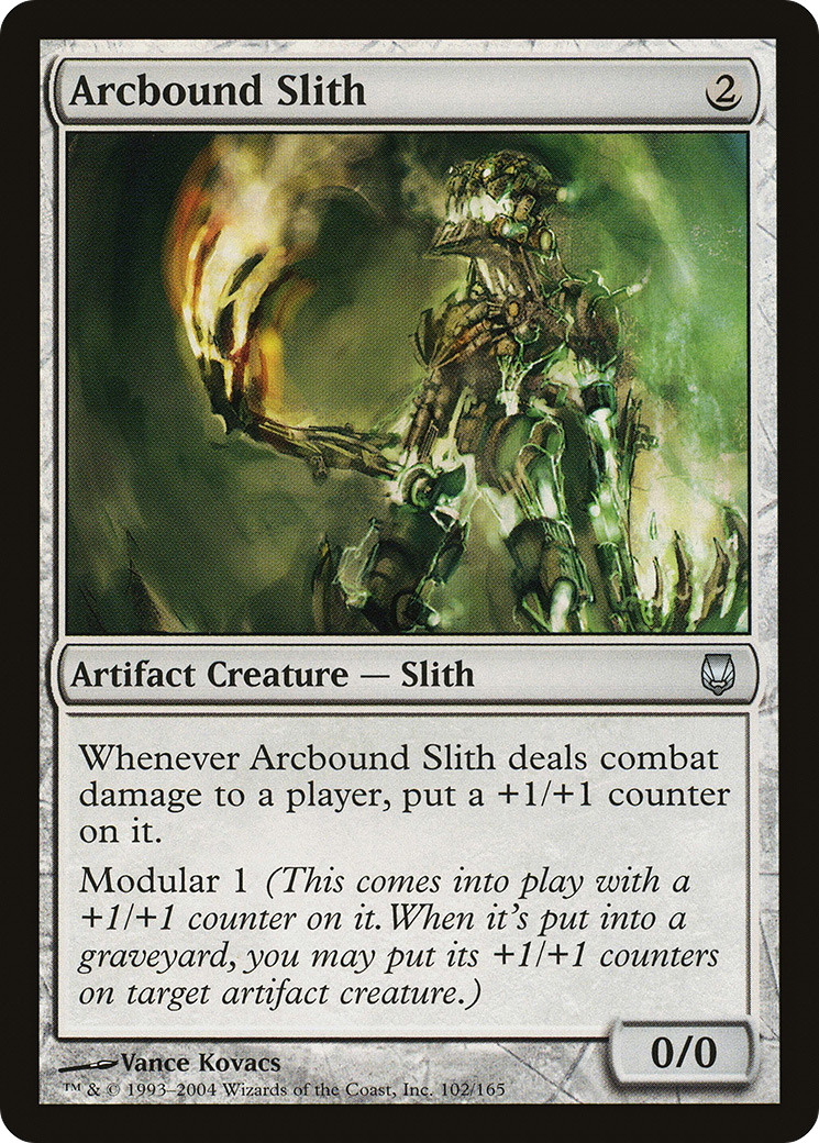 Arcbound Slith (DST-102) - Darksteel Foil