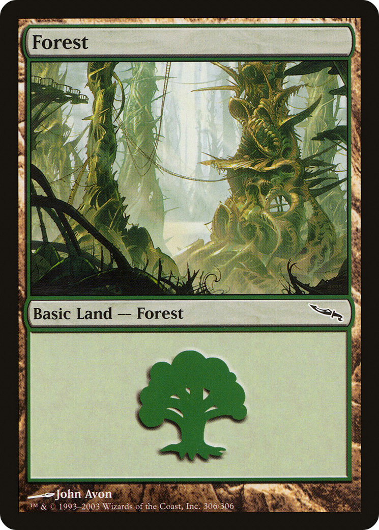 Forest (306) (MRD-306) - Mirrodin
