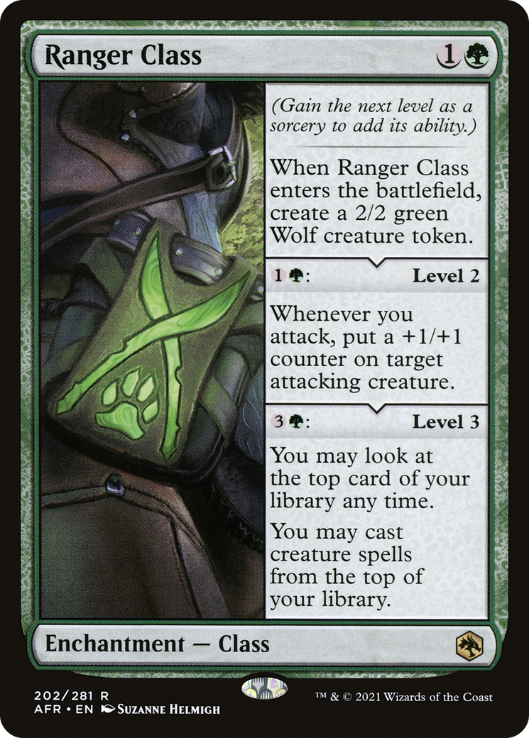 Ranger Class (AFR-202) - Adventures in the Forgotten Realms Foil
