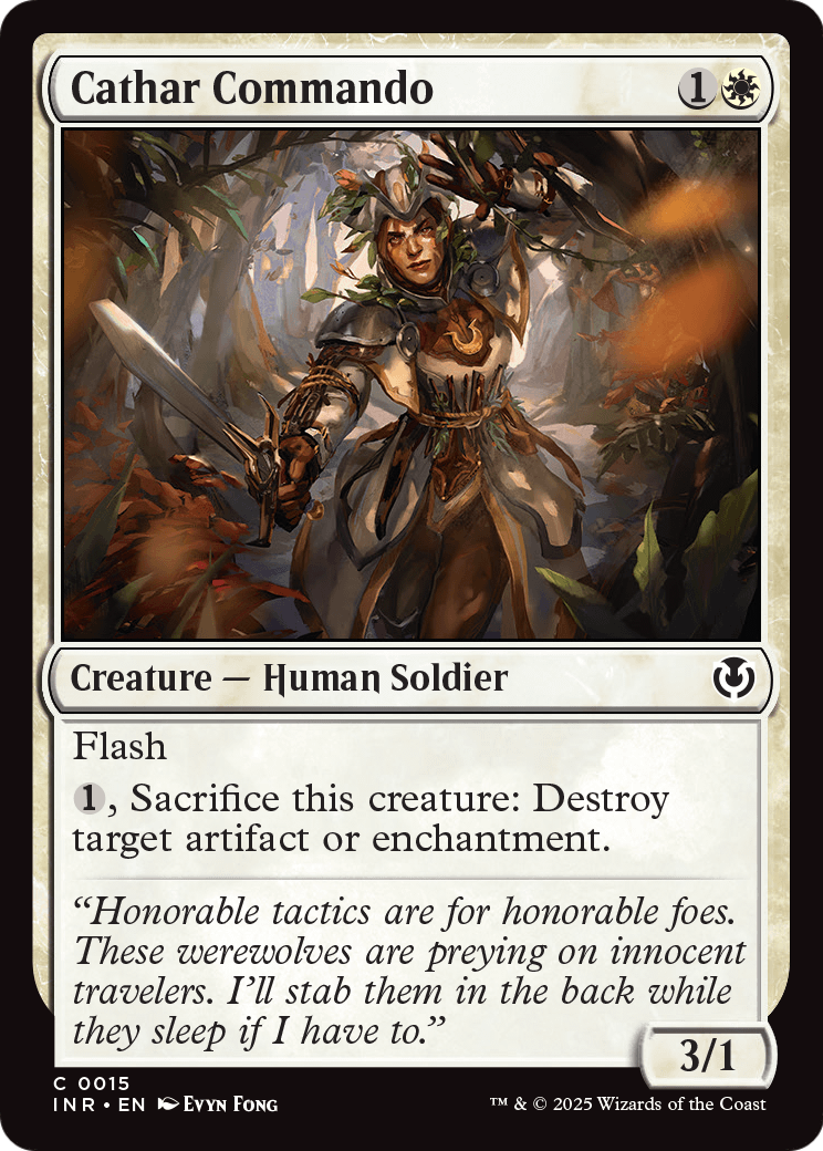 Cathar Commando (INR-015) - Innistrad Remastered Foil