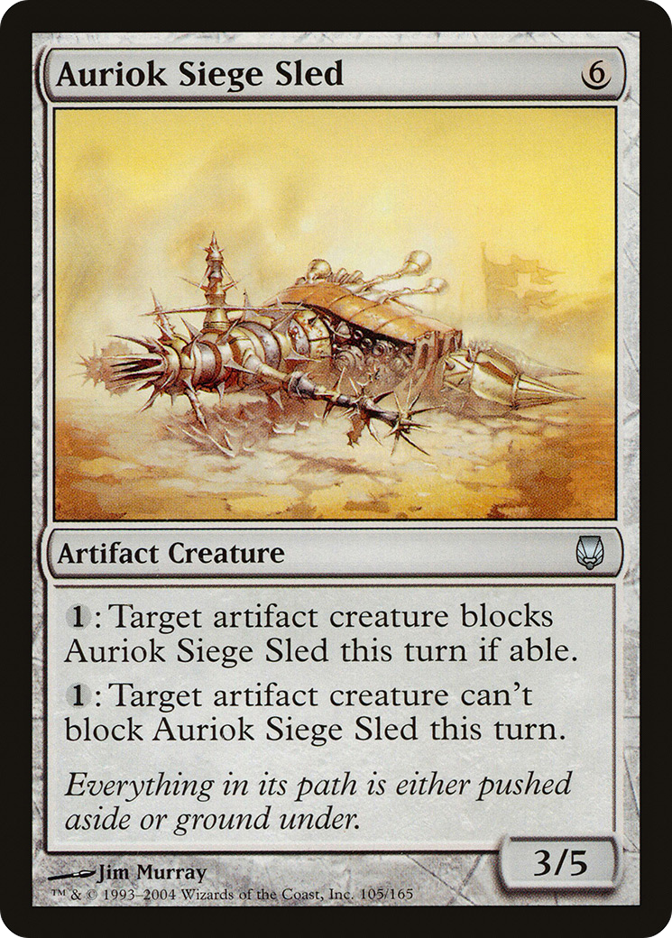 Auriok Siege Sled (DST-105) - Darksteel