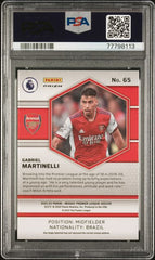 2021-22 Panini Mosaic English Premier League Reactive Gold #65 Gabriel Martinelli PSA 10 | Eastridge Sports Cards