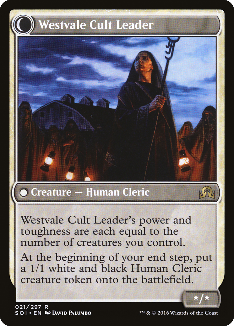 Hanweir Militia Captain (SOI-021) - Shadows over Innistrad: (Double Faced Transform)