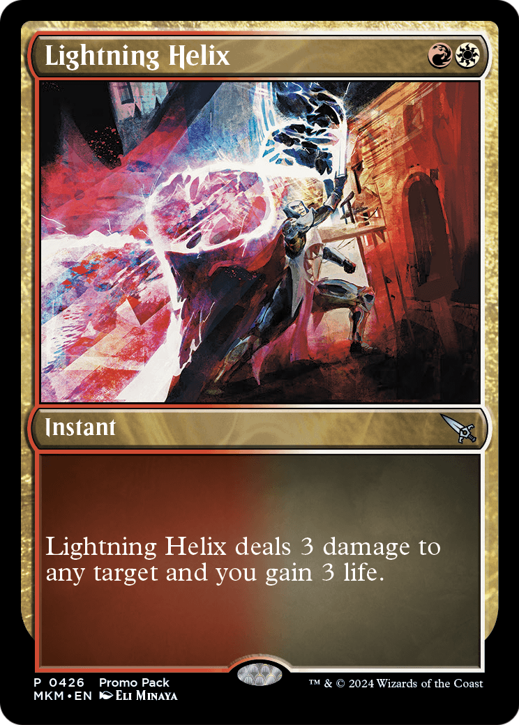 Lightning Helix (PPMKM-426) - Murders at Karlov Manor Foil