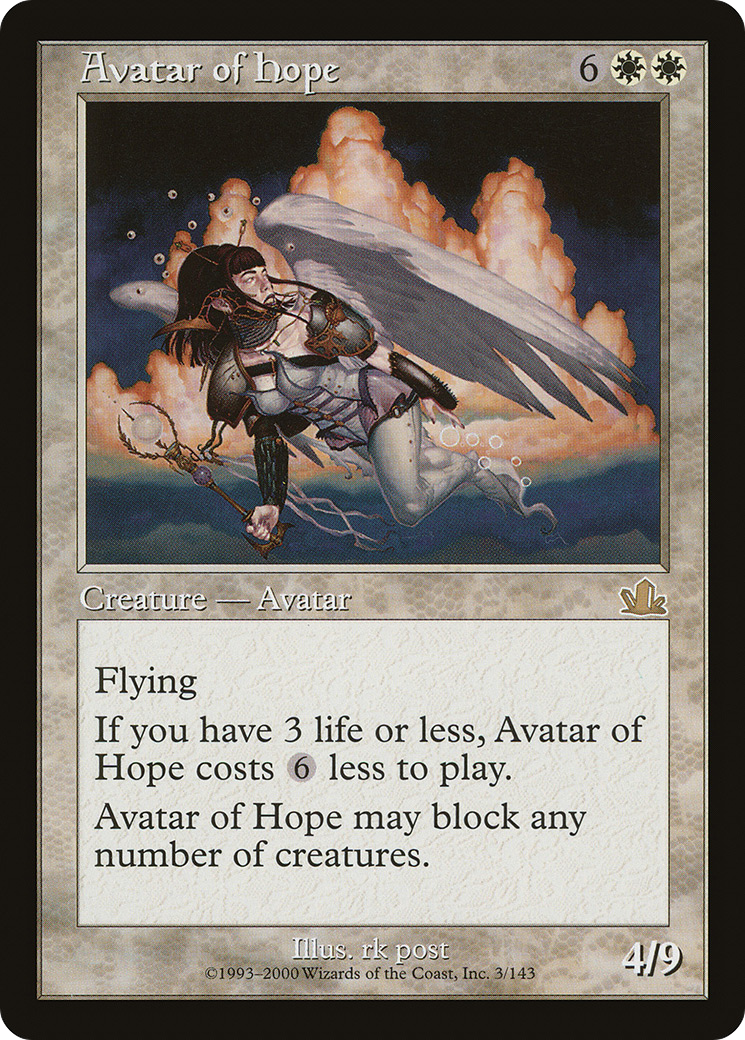 Avatar of Hope (PCY-003) - Prophecy Foil