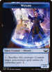Wizard (TSNC-005) - Streets of New Capenna Tokens