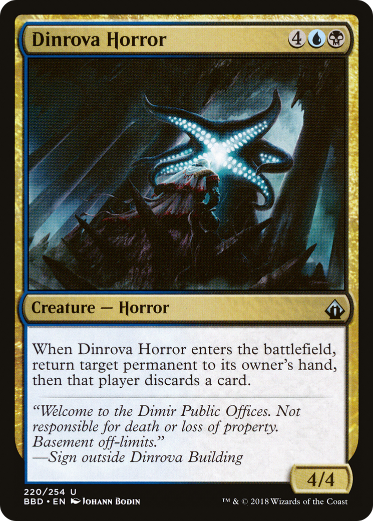 Dinrova Horror (BBD-220) - Battlebond