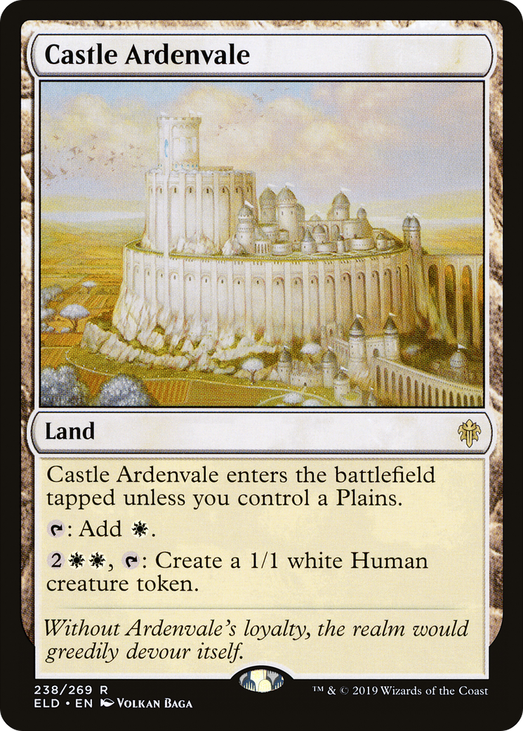 Castle Ardenvale (ELD-238) - Throne of Eldraine Foil