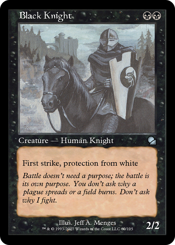 Black Knight (ME1-060) - Masters Edition