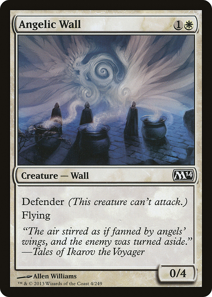 Angelic Wall (M14-004) - Magic 2014