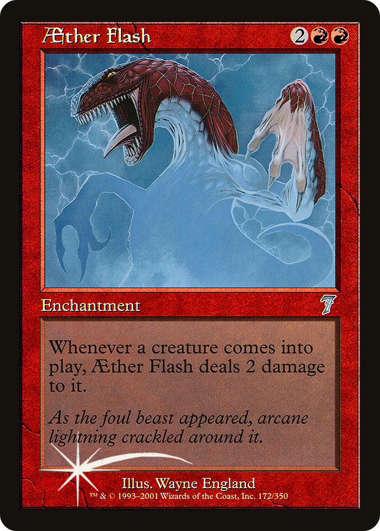 Aether Flash (7ED-172) - 7th Edition Foil