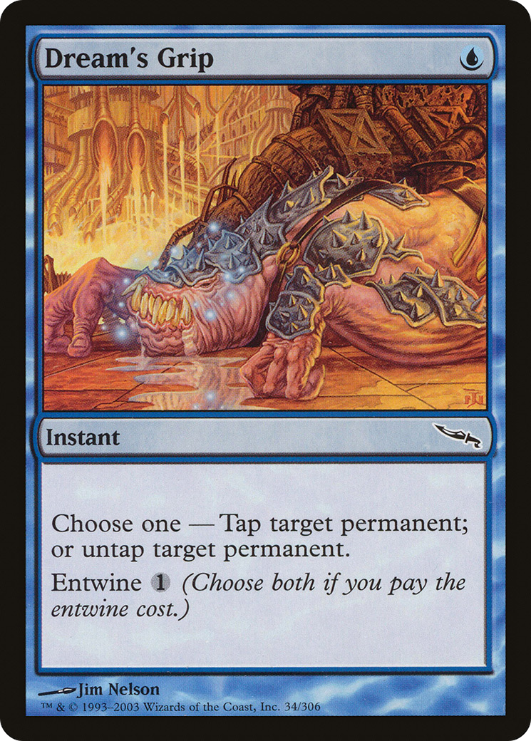 Dream's Grip (MRD-034) - Mirrodin Foil