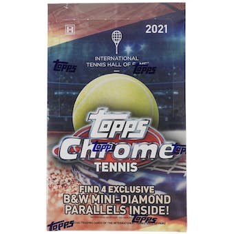 2021 Topps Chrome Tennis Hobby LITE Box | Eastridge Sports Cards