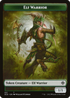 Elf Warrior (TSCD-021) - Starter Commander Deck Tokens Foil