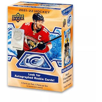 2021-22 Upper Deck ICE Hockey Blaster Box