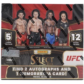 2023 Panini Select UFC Hobby Box | Eastridge Sports Cards