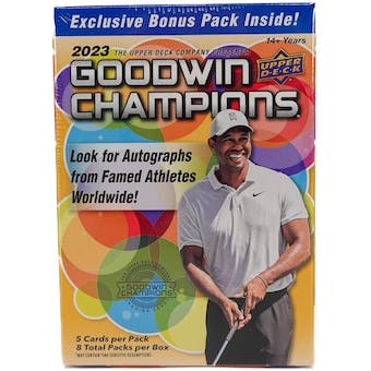 2023 Upper Deck Goodwin Champions Blaster Box