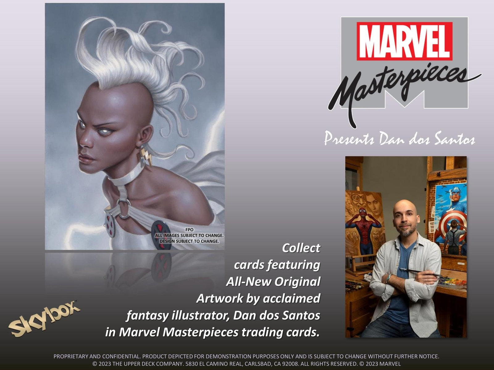 2022 Upper Deck Marvel Masterpieces Hobby Pack