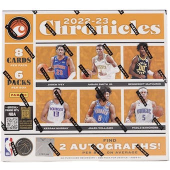 2022-23 Panini Chronicles Basketball Hobby Box | Eastridge Sports Cards
