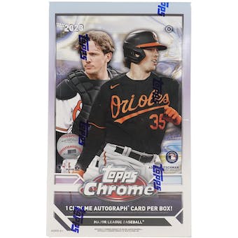 2023 Topps Chrome Baseball Hobby Box | Eastridge Sports Cards