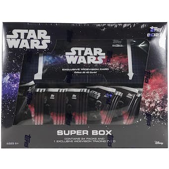 2023 Topps Star Wars Flagship Hobby Super Box