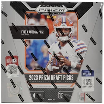 2023 Panini Prizm Draft Picks Football Hobby Box – Eastridge