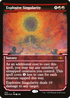 Explosive Singularity (Showcase) (Foil Etched) (NEO-422) - Kamigawa: Neon Dynasty: (Showcase) Foil