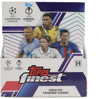 2022-23 Topps Finest UEFA Club Competitons Hobby Box | Eastridge Sports Cards