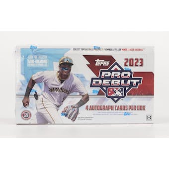 2023 Topps Pro Debut Baseball Hobby Box | Eastridge Sports Cards