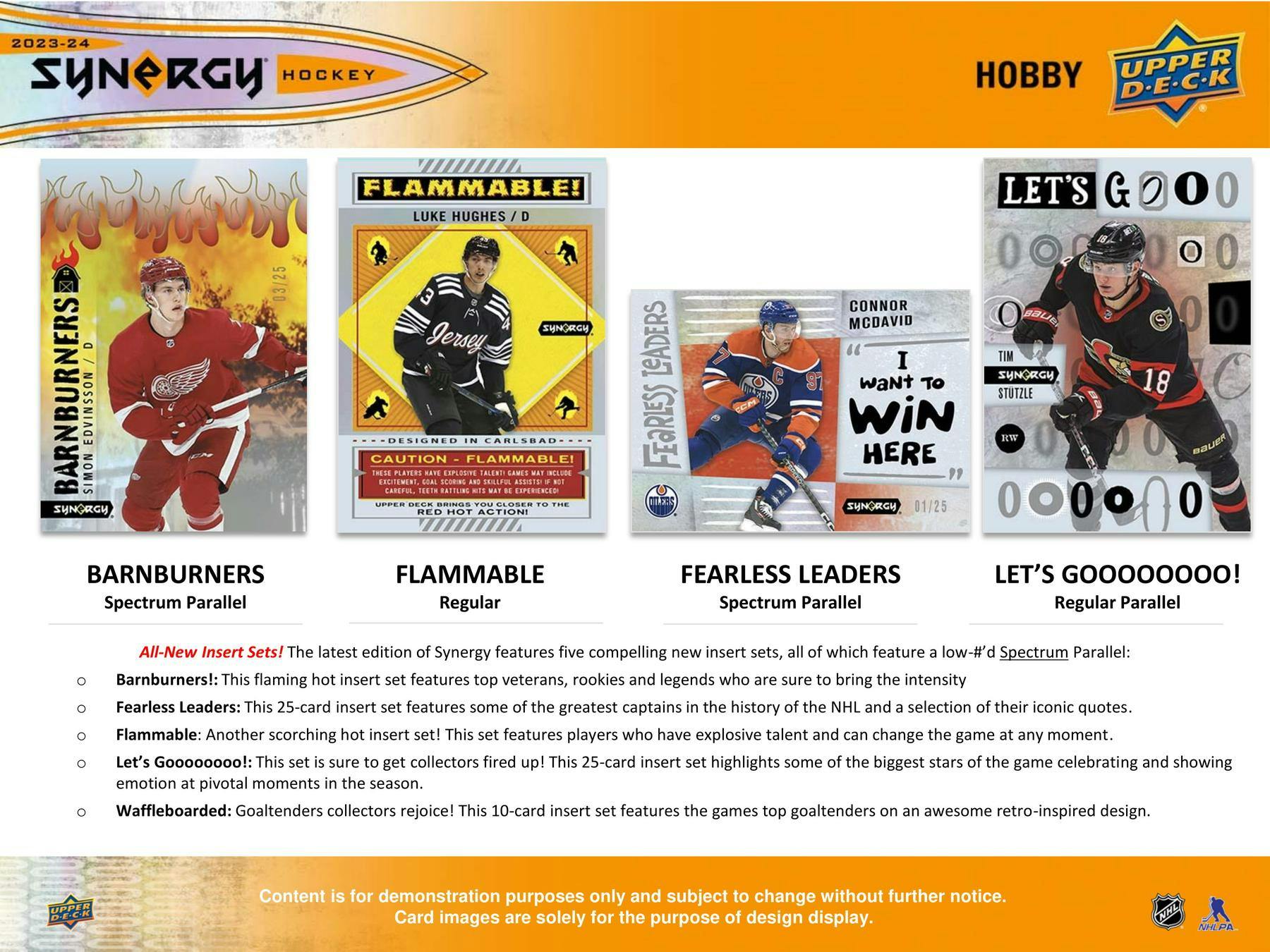 2023-24 Upper Deck Synergy Hockey Hobby Pack | Eastridge Sports Cards