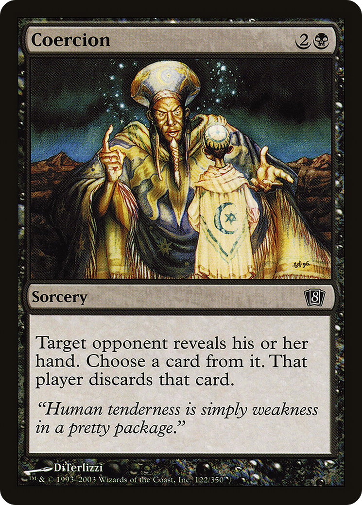 Coercion (8ED-122) - 8th Edition Foil