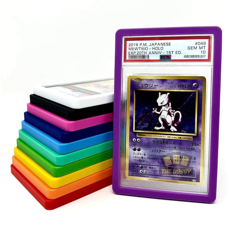 EVORETRO Bumper Graded Slab Protector - PSA Purple