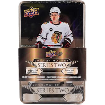 2023-24 Upper Deck Series 2 Hockey Retail Tin