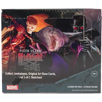 2023 Upper Deck Marvel Fleer Ultra Midnight Sons Hobby Box